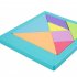 Colorful Tangram Shapes Puzzle Toys Brain Logic Blocks Iq Educational Toy Brain Teaser Gift For Kids Colorful Tangram