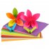 Colors Cardboard Kindergarten Handmade Origami Paper Cutting Paper Crafts Decoration 230g 50 sheets