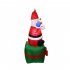 Comes with air blower  ground piles and rope  easy to setup and use 
