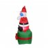 Comes with air blower  ground piles and rope  easy to setup and use 