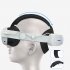 Comfort Head Strap with 8000mah Battery Pack Compatible for Meta Quest 3 VR Headset Type A Pure White