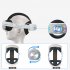 Comfort Head Strap with 8000mah Battery Pack Compatible for Meta Quest 3 VR Headset Type A Pure White