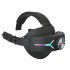Comfort Head Strap with 8000mah Battery Pack Compatible for Meta Quest 3 VR Headset Type A Pure White