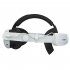 Comfort Head Strap with 8000mah Battery Pack Compatible for Meta Quest 3 VR Headset Type A Pure White