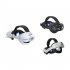 Comfort Head Strap with 8000mah Battery Pack Compatible for Meta Quest 3 VR Headset Type A Pure White