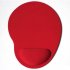 Comfort Wrist Rest Protect Pad Thicken Desk Soft Geometric Mouse Pad Notebook Gaming Pad Rose Red