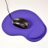Comfort Wrist Rest Protect Pad Thicken Desk Soft Geometric Mouse Pad Notebook Gaming Pad Rose Red