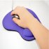 Comfort Wrist Rest Protect Pad Thicken Desk Soft Geometric Mouse Pad Notebook Gaming Pad Rose Red