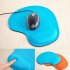 Comfort Wrist Rest Protect Pad Thicken Desk Soft Geometric Mouse Pad Notebook Gaming Pad Rose Red