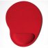 Comfort Wrist Rest Protect Pad Thicken Desk Soft Geometric Mouse Pad Notebook Gaming Pad Rose Red