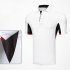 Comfortable Golf Clothes Male Short Sleeve T shirt Fast Dry and Breathable Shirt YF126 white M
