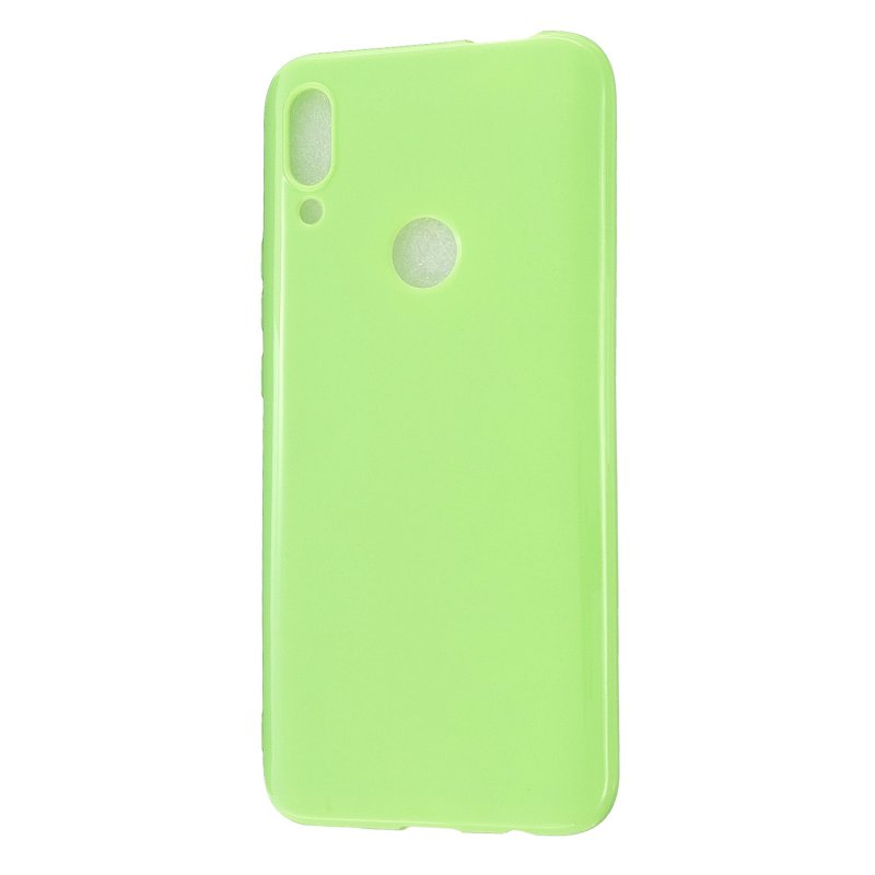 For HUAWEI Honor 10 Lite/P Smart/P Smart-Z 2019 Cellphone Shell Simple Profile Soft TPU Phone Case  Fluorescent green
