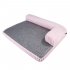 Comfortable Pet Summer Sleeping Mat Sofa for Cat Dogs Teddy Bichon Pink Medium