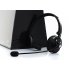 Comfortable over the head Bluetooth headset with boom microphone that offers up to 18 hours talk time  