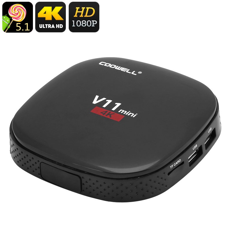 4K Android TV Box COOWELL V11
