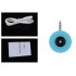 Compact Smart Phone Thermometer measures body  object and ambient temperature in Celsius or Fahrenheit with digital readout and recording on your phone