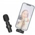 Compatible For Ios Interface Rechargeable Pu3083b Lavalier Wireless Microphone Portable 360 degree Omnidirectional Radio Mic For ios  charging  PU3083B