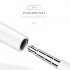 Compatible For Iphone Audio Cable Adapter 3 5mm Headphone System Adapter Cable Compatible For Iphone7 8 x Adapter white 2pcs