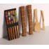 Complete Bamboo Sushi Making Kit 2 Rolling Mats   1 Spoon   1 Spreader   5 Pairs of Chopsticks Kitchen Accessories Bamboo Sushi Making Kit