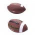 Composite PU Indoor Outdoor Footballs Playground Ball Waterproof Sports Toys For Backyard Indoor Outdoor Sports Yard Games Practice Play Party Supplies dark bro