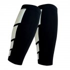 Compression Leg Sleeve Calf Sleeve for Men and Women, Calf Guard for Basketball, Football, Running, Cycling Outdoor Sports 1PC Black L [suitable for about 150 pounds]