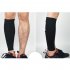 Compression Leg Sleeve Calf Sleeve for Men and Women  Calf Guard for Basketball  Football  Running  Cycling Outdoor Sports 1PC Black L  suitable for about 150 p