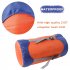 Compression Sack 15L 25L Water Resistant Ultralight Sleeping Bag Compression Stuff Sack For Camping Hiking Backpacking blue M size