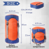 Compression Sack 15L 25L Water Resistant Ultralight Sleeping Bag Compression Stuff Sack For Camping Hiking Backpacking blue L size