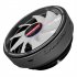 Computer CPU Heatsink Cooling Fan RGB Colorful Lighting Cooler Computer Radiator Aluminum Heat Sink With 17 Lighting Modes Simple Installation CPU System Coolin