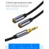 Computer Headphone Splitter Cable 3 5mm Female to 2 Male 3 5mm Audio Connector Male to Double Female 3 5 AUX Audio Adapter