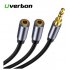 Computer Headphone Splitter Cable 3 5mm Female to 2 Male 3 5mm Audio Connector Male to Double Female 3 5 AUX Audio Adapter