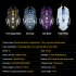 Computer Mouse English Edition Mechanical Game Wired Mouse USB Mouse For Desktop Computer Star black