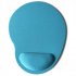 Computer Mouse Pad Solid Color Wrist Protection Anti slip Pad  sky blue