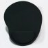 Computer Mouse Pad Solid Color Wrist Protection Anti slip Pad  black