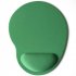Computer Mouse Pad Solid Color Wrist Protection Anti slip Pad  green