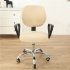 Computer Office Chair  Covers Stretch Rotating Chair Slipcovers Cover Beige