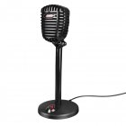 Computer Rotatable Usb Microphone Drive-free Voice Chat Device <span style='color:#F7840C'>Video</span> Conference Microphone black