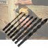 Concrete Drill Bit  7Pcs Masonry Drill Bit Set With U shaped Groove  1 4 Hexagonal Handle  Cross Shaped Tip Design  High Hardness Metal Tile Drill Bit 3 12 seve