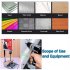 Concrete Drill Bit  7Pcs Masonry Drill Bit Set With U shaped Groove  1 4 Hexagonal Handle  Cross Shaped Tip Design  High Hardness Metal Tile Drill Bit 3 12 seve