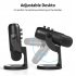 Condenser Microphone 3 5mm Plug Usb Microphone for Pc Computer Recording Studio Live Broadcast Black