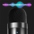 Condenser Microphone 3 5mm Plug Usb Microphone for Pc Computer Recording Studio Live Broadcast Black