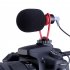 Condenser Microphone Wireless Microphone Vlog Video Mic VM Q1 Q1 Broadcast quality Electret Capacitive Microphone black