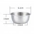 Condiment Containers With Lids 4 Pack 50ml Dipping Sauce Cup Leakproof Silicone Lid For Dessert Salad Dressing light purple50ML cup 4 pack