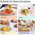 Condiment Containers With Lids 4 Pack 50ml Dipping Sauce Cup Leakproof Silicone Lid For Dessert Salad Dressing light purple50ML cup 4 pack
