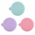 Condiment Containers With Lids 4 Pack 50ml Dipping Sauce Cup Leakproof Silicone Lid For Dessert Salad Dressing light purple50ML cup 4 pack