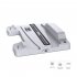 Console Multi function Cooling Fan Base Bracket With Blue Light Compatible For Ps5 Game Handle Charging Cradle Tp5 1507 White