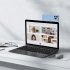 Continuity Camera Mount Compatible For Mac Book Air Laptop Phone Holder Webcam Stand Compatible For Iphone silver