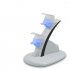 Controller Charger Stand With Led Indicator Dual Usb Charging Docking Station Compatible For PS4 Pro PS4 black