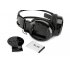Convenient folding headphones come with an MP3 player  a rechargeable battery and a mini LCD display 