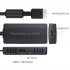 Converter  Set For Ps To Hdmi compatible Converter Adapter 1080p Hd Link Cable Black
